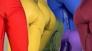 🌈Rainbow Wetting Fantasy Compilation – Peeing Through All the Colours🌈